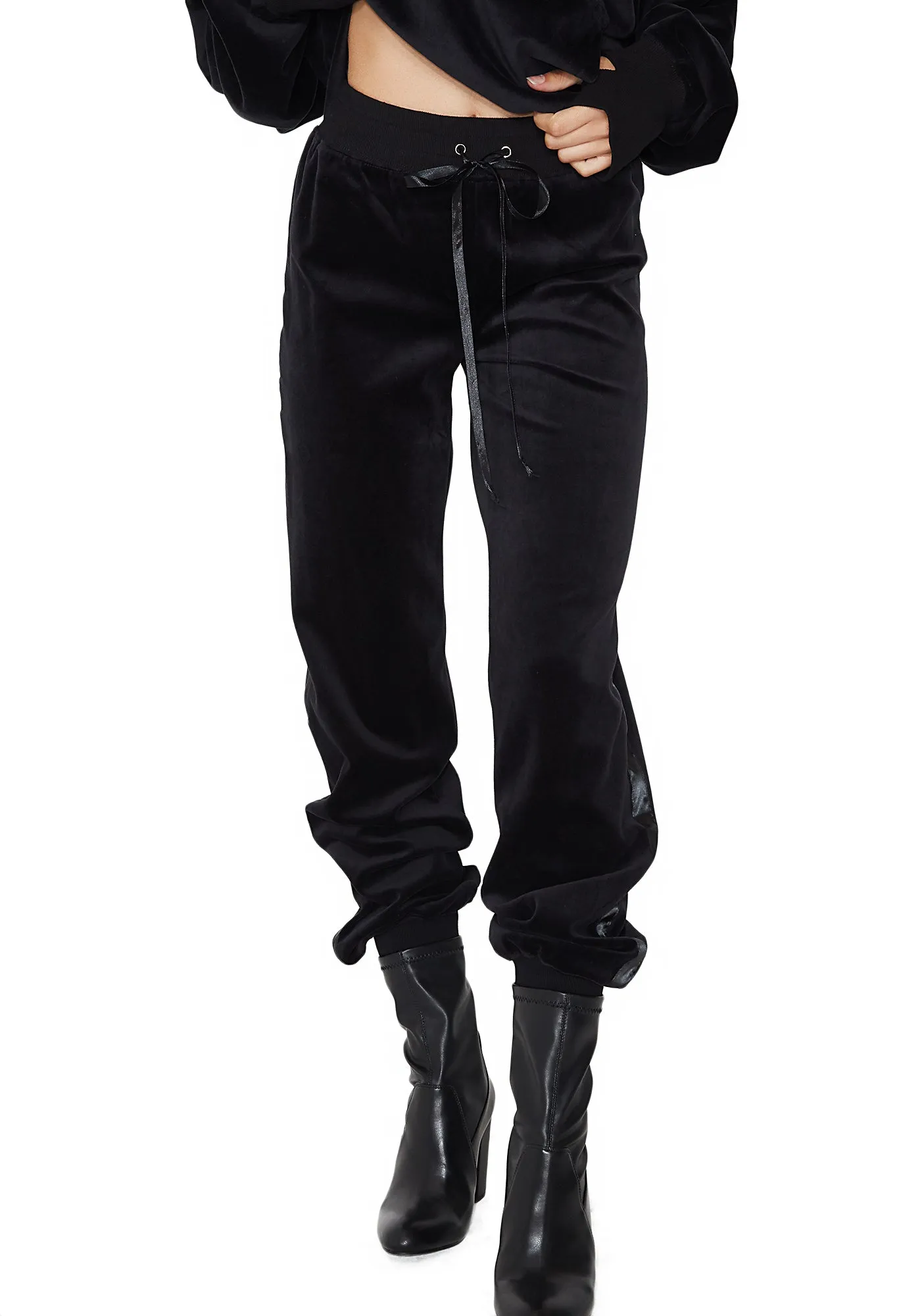 Doll Domination Velour Track Pants