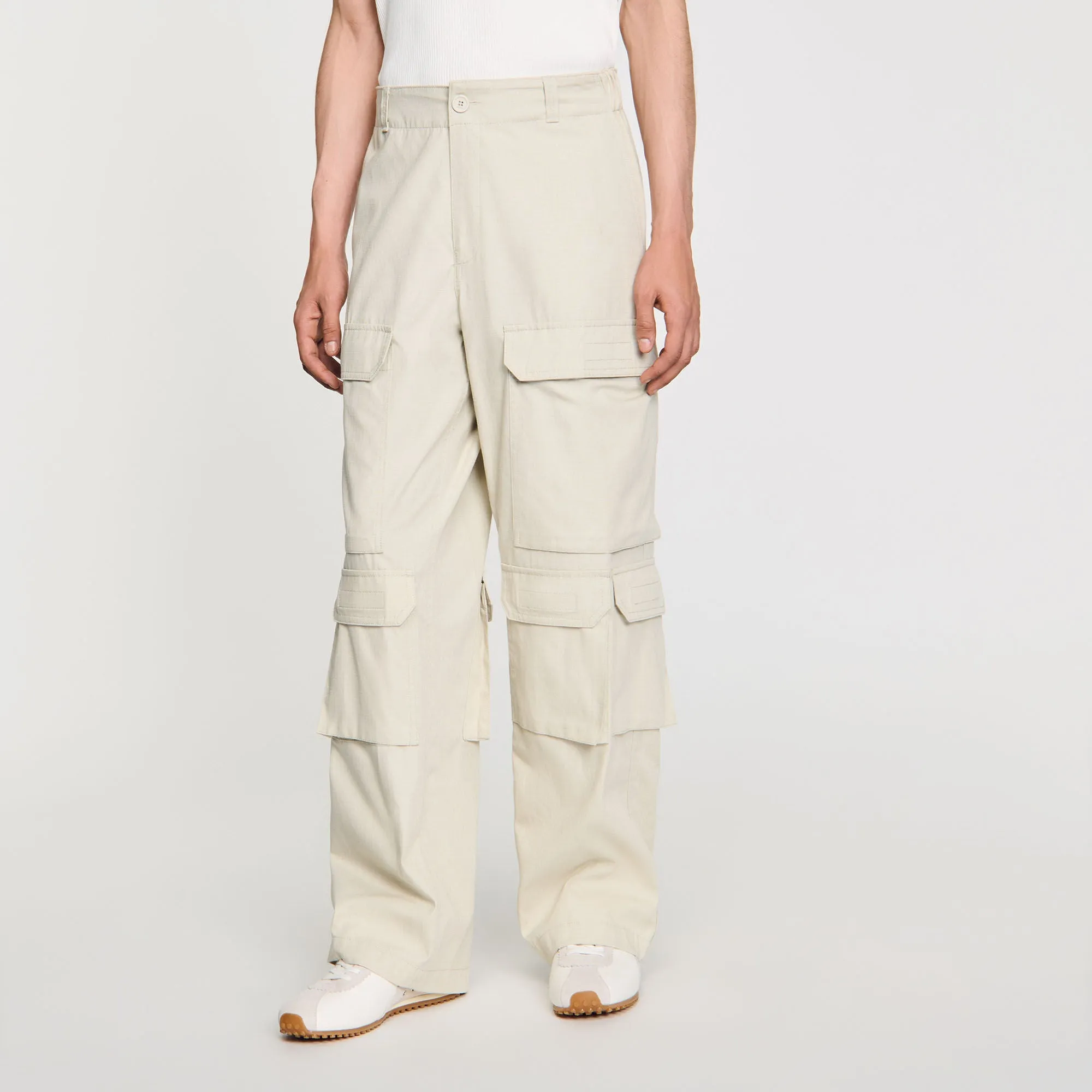 Explorer Cargo Cargo Trousers Aluminum