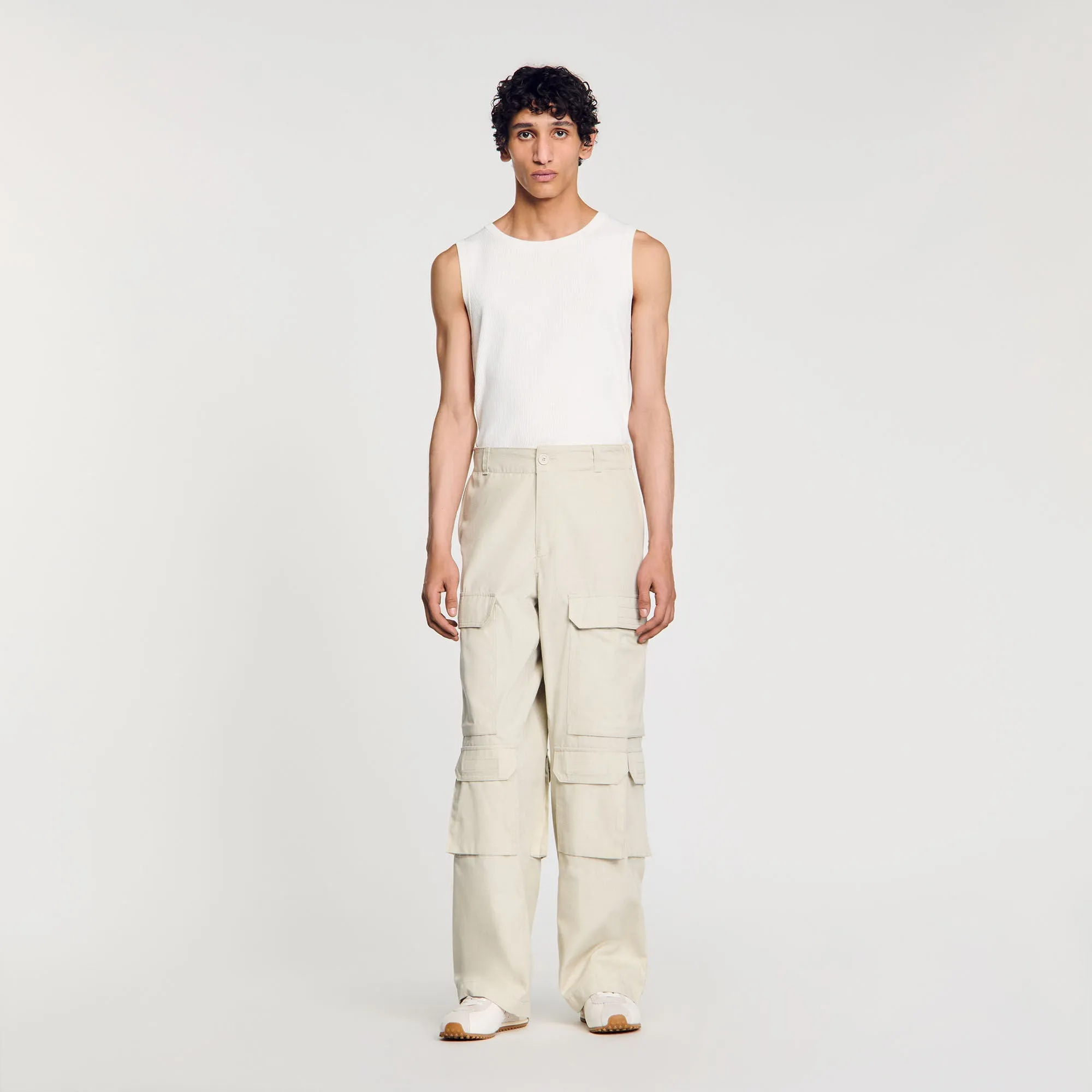 Explorer Cargo Cargo Trousers Aluminum