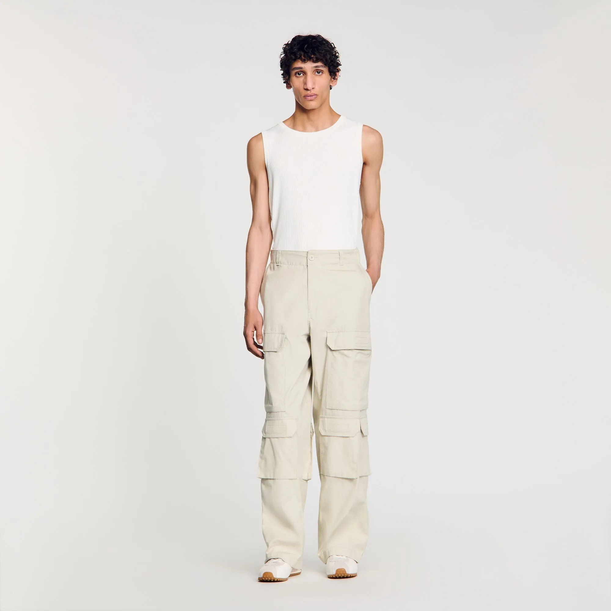 Explorer Cargo Cargo Trousers Aluminum