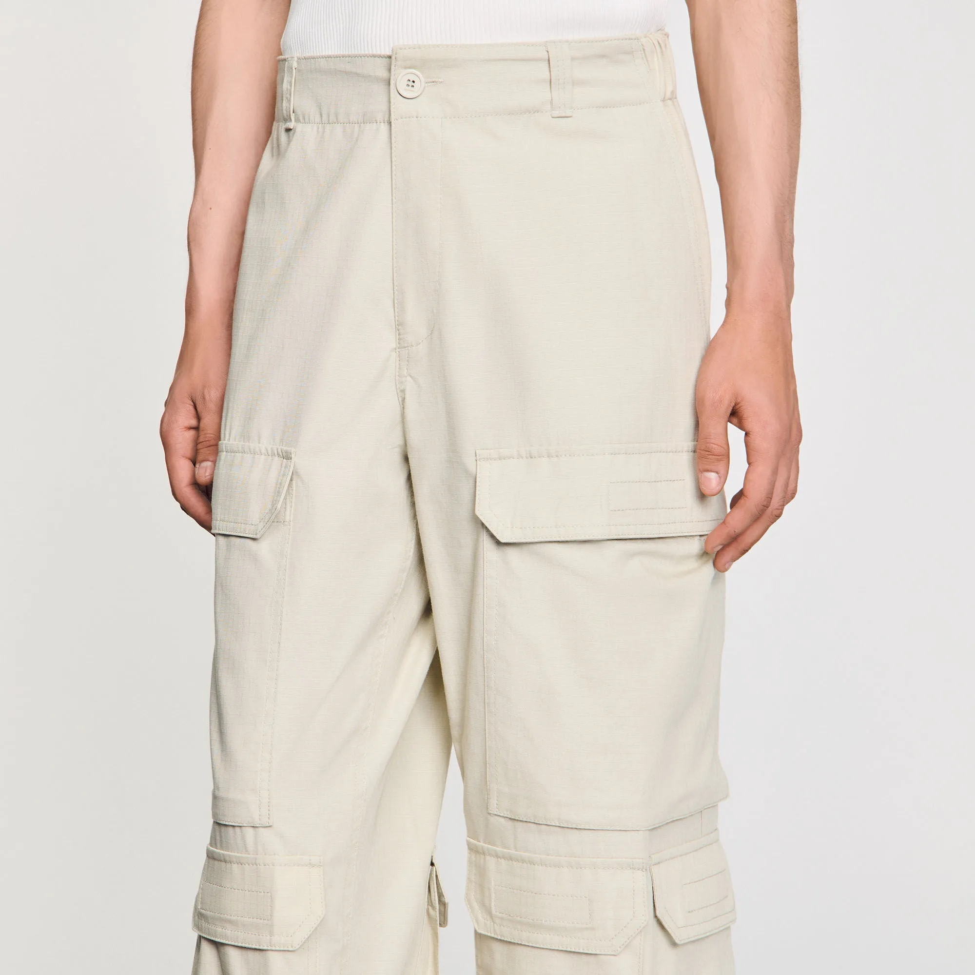 Explorer Cargo Cargo Trousers Aluminum