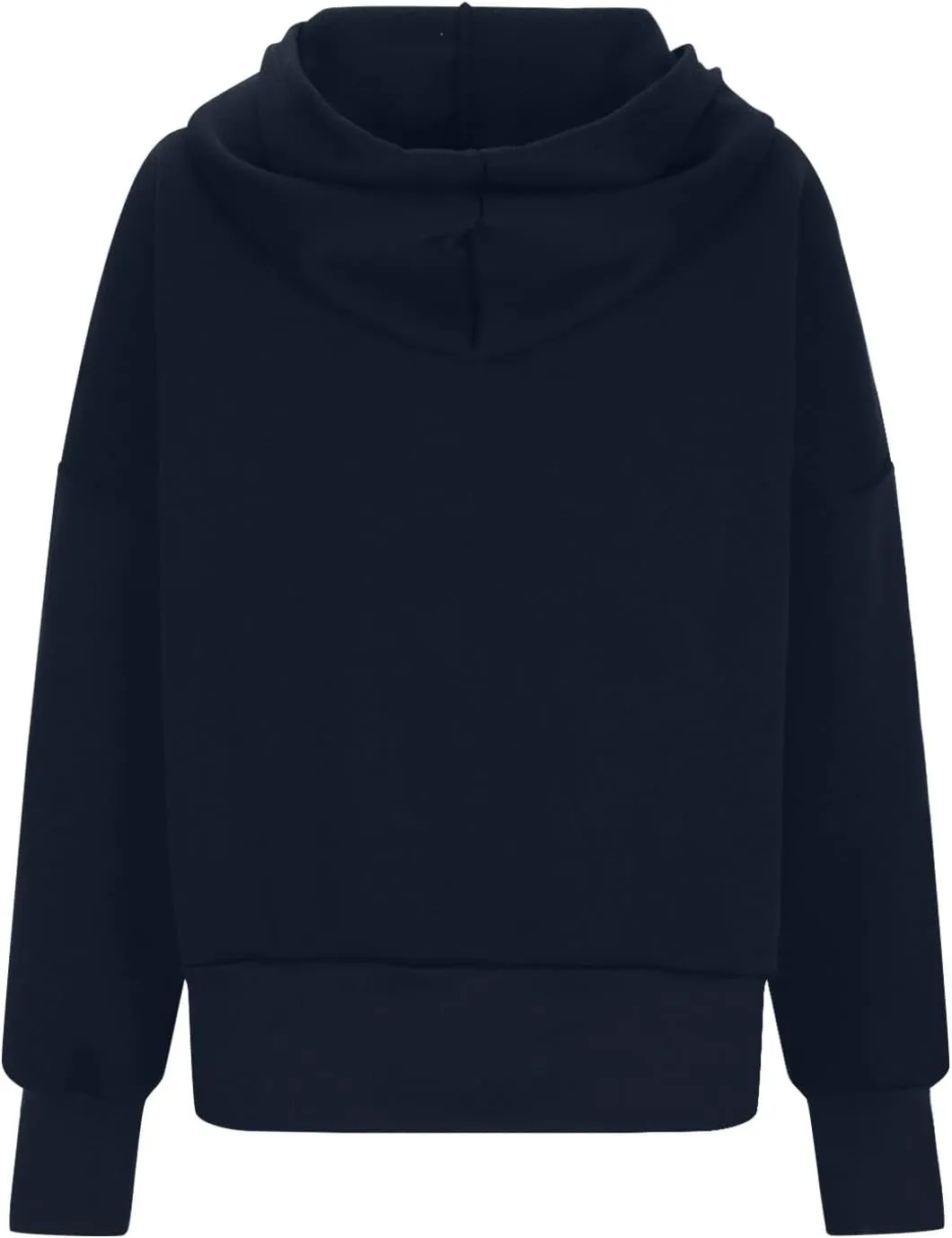 Hoodies For Women Full Zip Up Oversized Sweatshirts Casual Long Sleeve Track Jackets With Pockets 2024 Fall Outfits