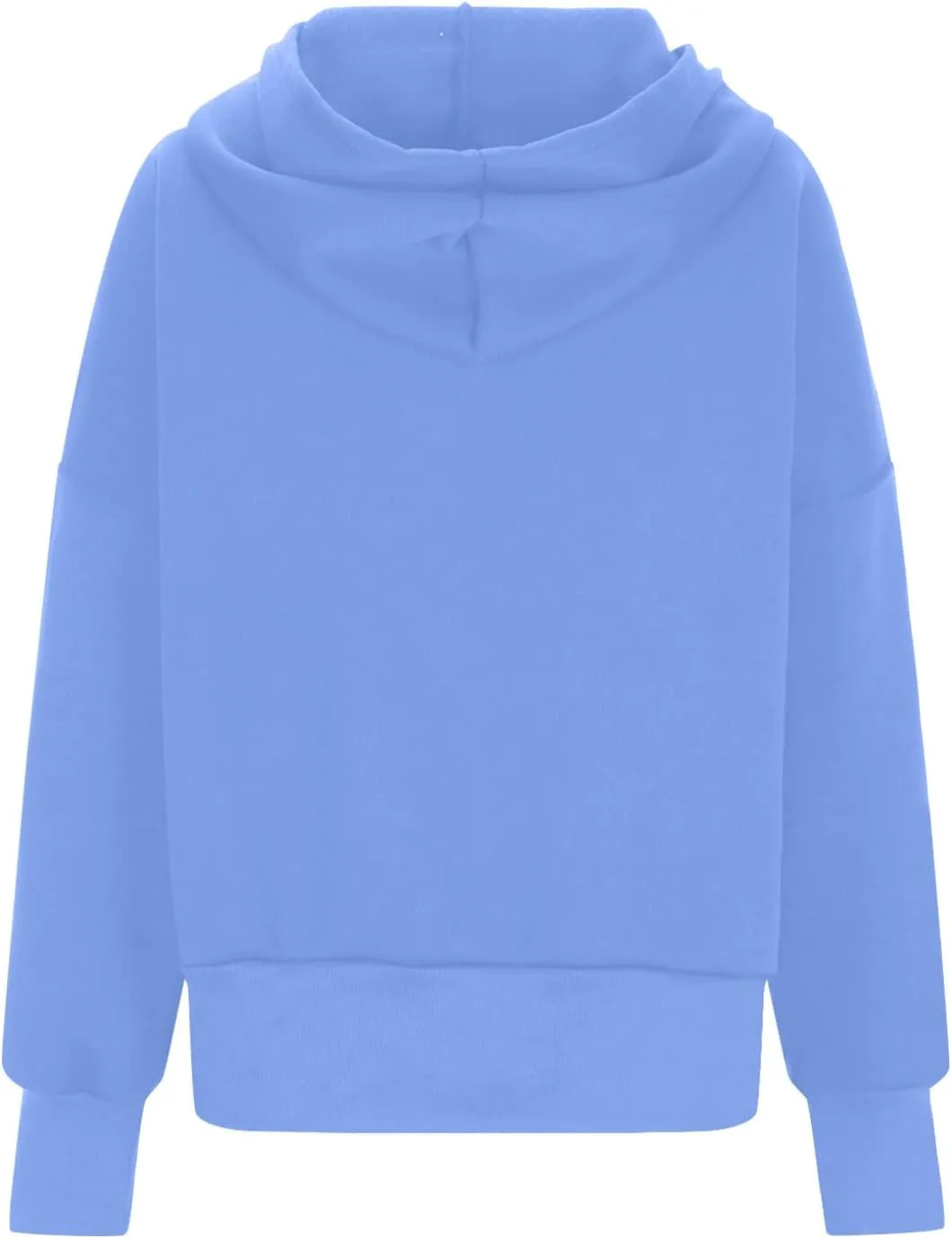 Hoodies For Women Full Zip Up Oversized Sweatshirts Casual Long Sleeve Track Jackets With Pockets 2024 Fall Outfits