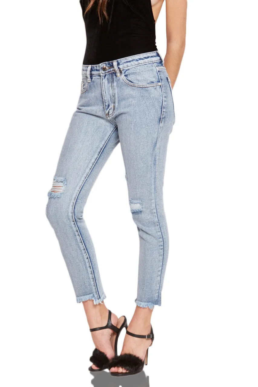 KENDALL CROPPED JEANS