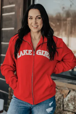 Lake Girl Track Jacket [Sail Red-FZC001]