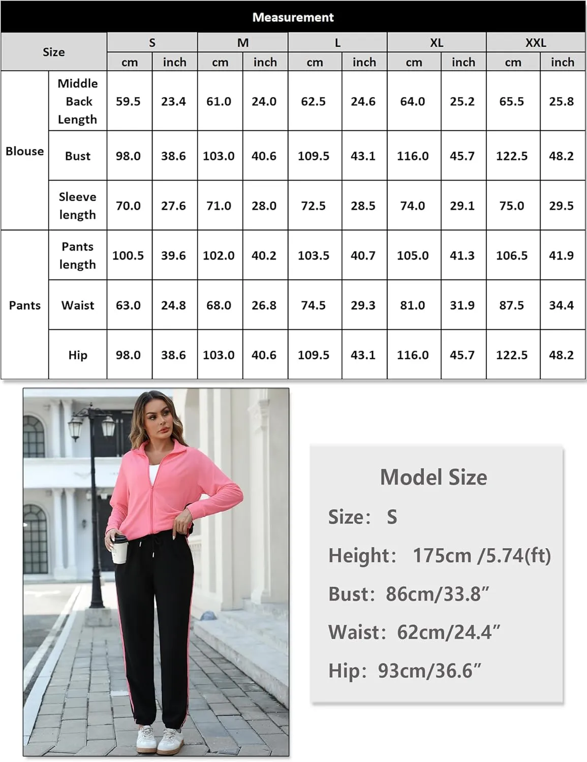 Marvmys Color Block Tracksuit for Women 2 Piece Outfits Fall Sweatsuits Zip Up Jogging Suit Long Sleeve Jogger Lounge Sets