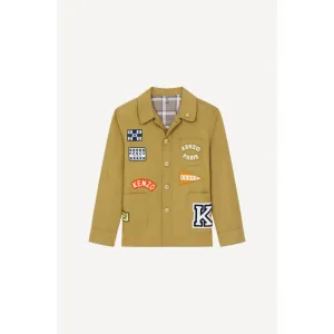 Men Kenzo Sailor Workwear Jacket - Tabac