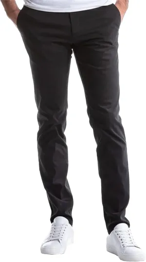 Men's Stretch Fashion Comfy Slack Casual Skinny Tapered Chinos Trendy Work Athletic Pants with Pockets