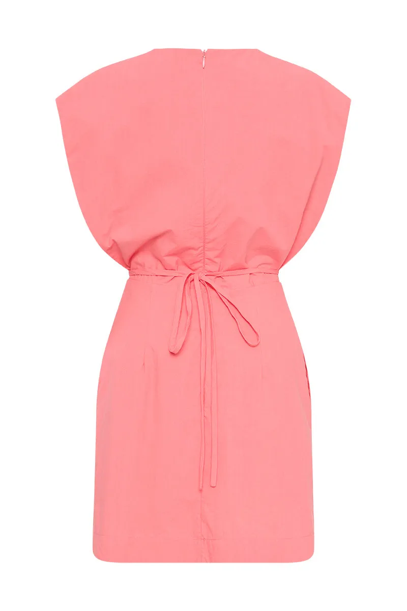 Motu Mini Dress - Coral