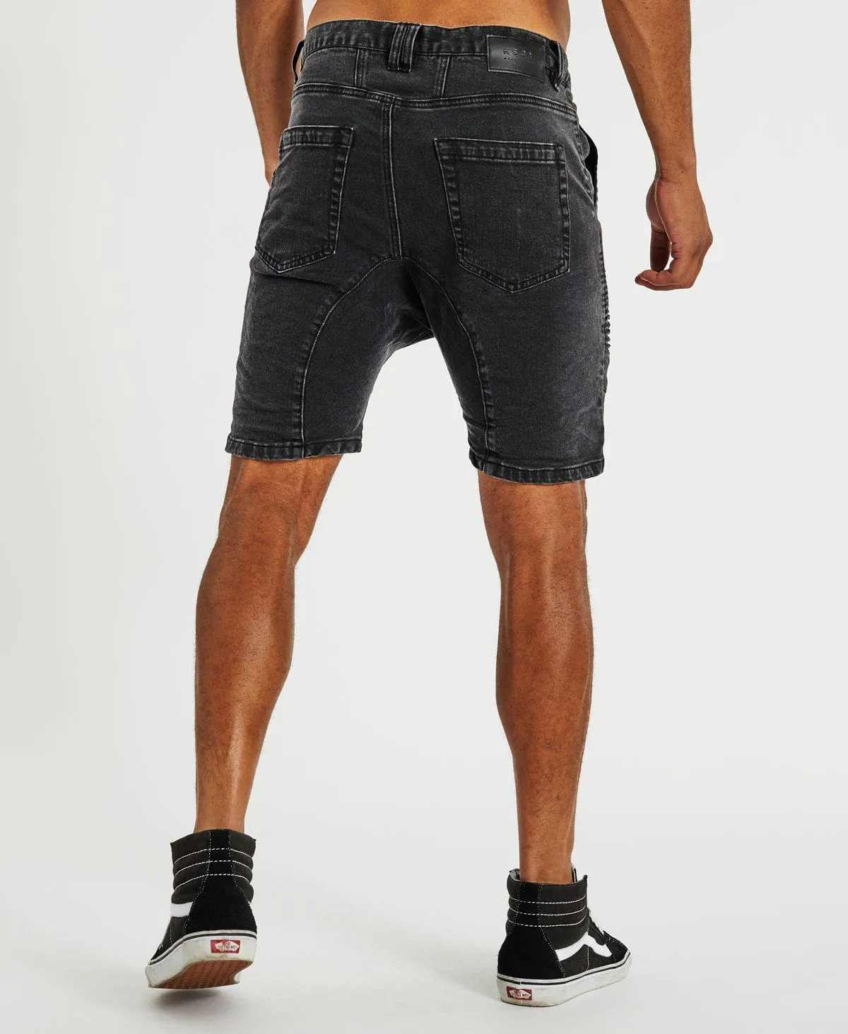 Spectra Denim Shorts Obsidian Black