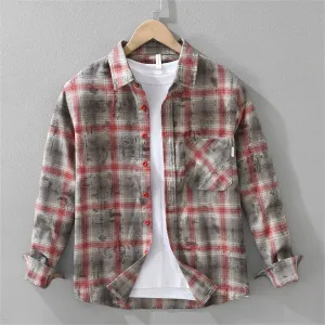 The Carter Button-Up Flannel Shirt