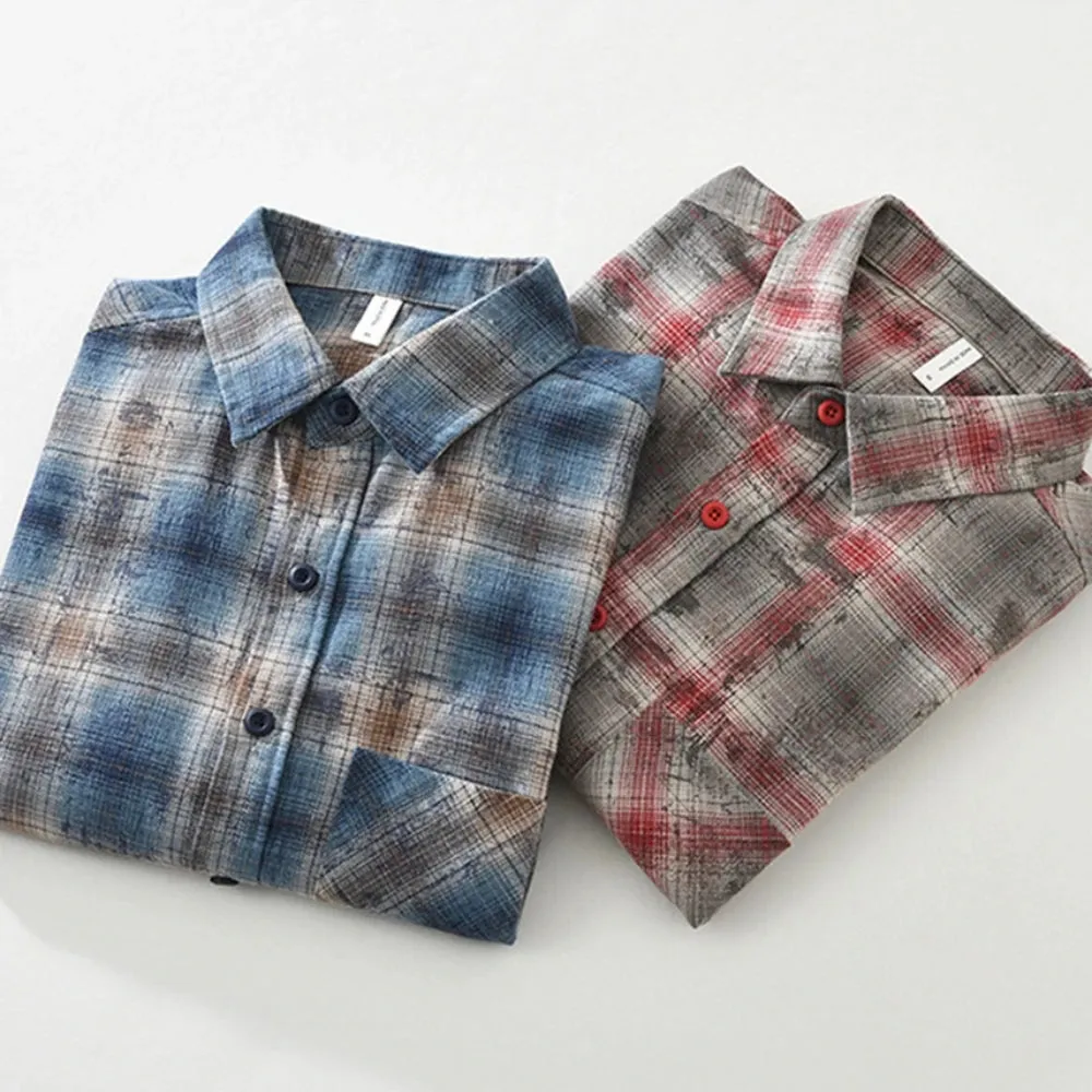 The Carter Button-Up Flannel Shirt