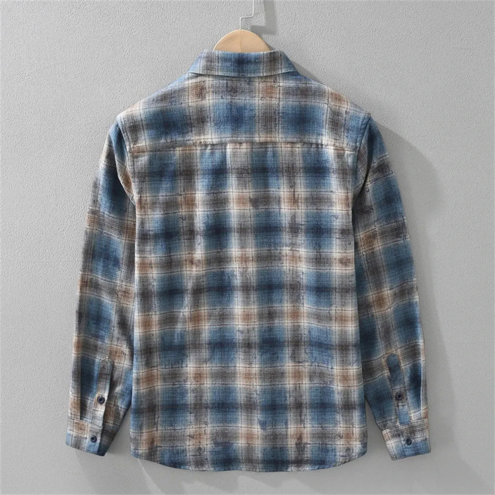 The Carter Button-Up Flannel Shirt