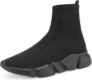 Women's Slip On Socks Sneakers Walking Shoes Running Tennis Athletic Gym Workout Non Slip Athletic Fashion Sneakers