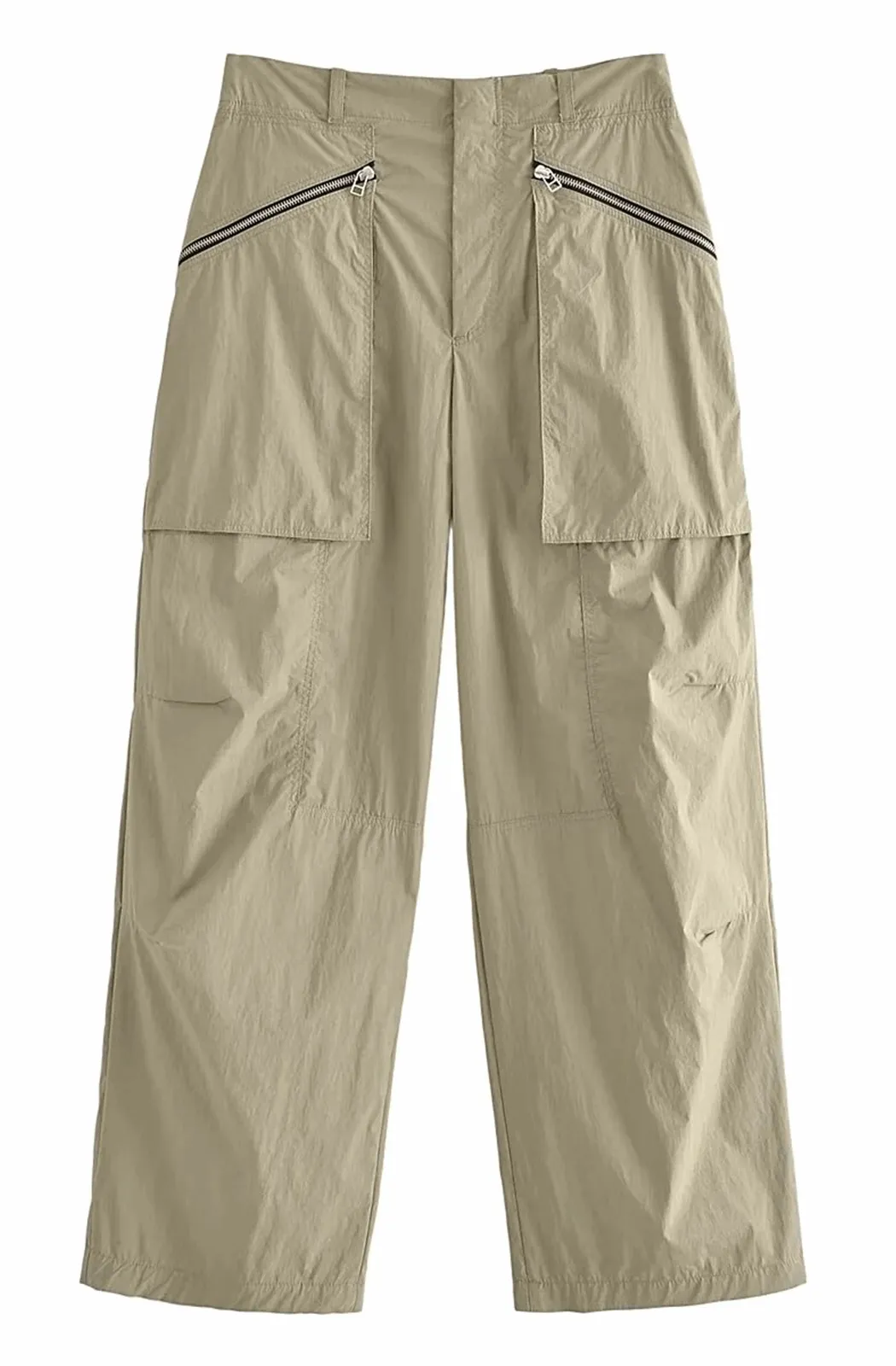 Zipper cargo pants